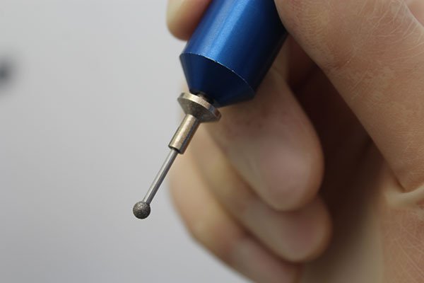 Diamond burr debridement